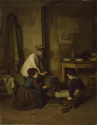 Der kalte Tag, 1858